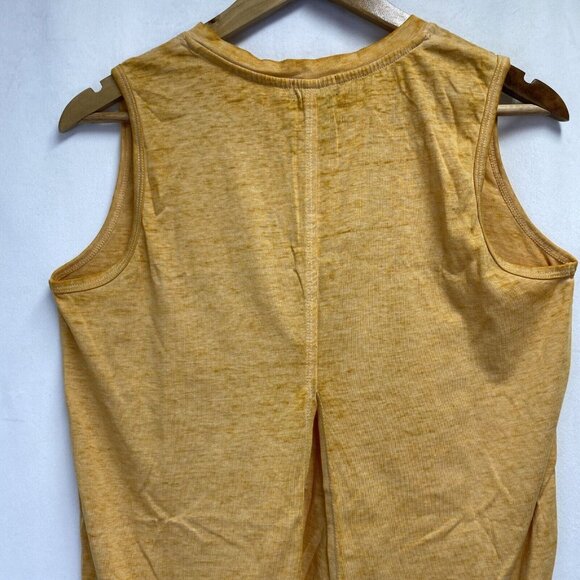 Joei & i Sleeveless Round Neck Split-Tie BackTank Top Women Medium Light Orange - Picture 13 of 16